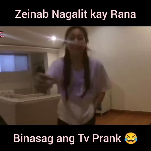 964K views · 13K reactions | Zeinab Nagalit kay Rana Binasag ang Tv Prank 藍 #fblifestyle #Throwback #TeamZebbys | Team Zebbys Vlogs | Facebook