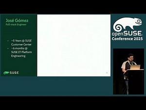 openSUSE Conference 2025 - SUSEID: Open by design, sovereign by choice.
