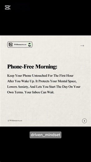 10 Micro Habits To Change Your Life | Daily Routine & Productivity Hacks | #drivenmindset