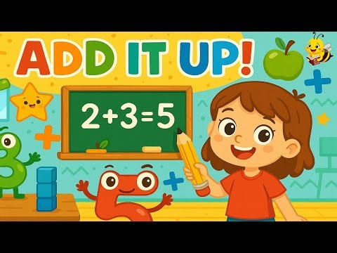 Basic Addition Song | Add IT Up 1+2=3 | Learn Add Number With Fun