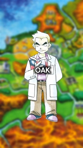 The deleted final boss of Red and Blue — Professor Oak