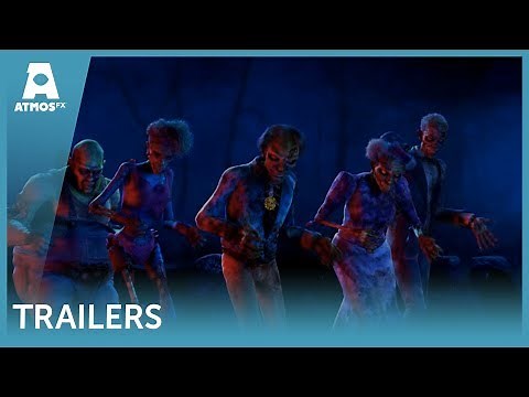 AtmosFX Halloween Zombie Bash Digital Decoration Trailer