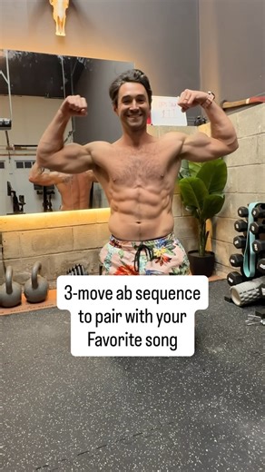 One thing I'll always miss about group fitness and teaching at @barrys is matching exercises with the beat of the music. Truthfully I rarely target abs separately from my compound lifts, but when I do I like to make them fun. Try hitting these three moves back to back during your favorite song and see if you can make it to two choruses! #workout #abworkout #fitness | Casey Gilbert CG Coaching