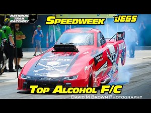 NHRA Top Alcohol Funny Car | JEGS Speedweek Drag Racing | National Trail Raceway 2024