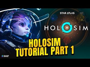 Star Atlas | Tutorial Part 1: How to start playing Holosim and earn Z-Atlas 🔺
