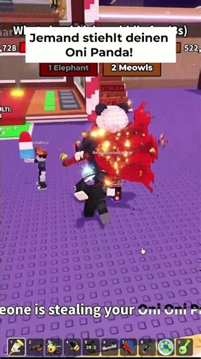ONI PANDA DIEBST, BASE LOCK & NEUE SAMMELOBJEKTE! Steal A Brainrot #roblox