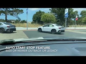 How to use the Auto-Start/Stop feature on your Subaru