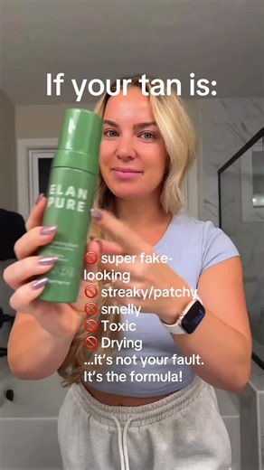Leaving those tans in 2025, now we only use hormone-safe tans that love our skin back 🌿 Here’s the truth most self-tan brands won’t tell you… Many conventional self-tanners rely on harsh, shortcut ingredients because they develop color fast, dry down instantly, and are cheap to manufacture. But those same ingredients are the reason for dry skin, damaged skin barrier, streaking, and patchy fades 🚫 Fast results shouldn’t come at the cost of your skin barrier. A better tan starts with better ingr