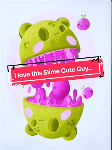 Cute Slime Character Digital Art Tutorial