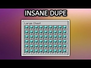 Dupe for Minecraft Java 1.19.2 - 1.21.5 (Insane Method)