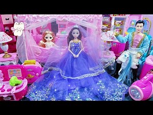 15 Minutes Satisfying with Unboxing Cute Princess House & Wedding Party PlaysetASMR | Review Toys