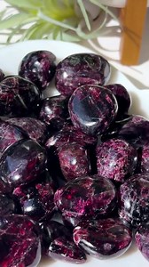 Polished Almandine Garnet Tumble: January Birthstone - Etsy