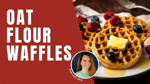 Easy oatmeal waffles