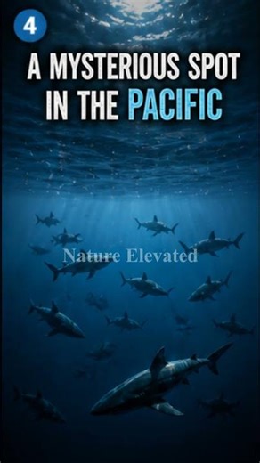 Sharks Have a Secret Meeting Place 😳 #shorts #facts #sharks #mystery #viral