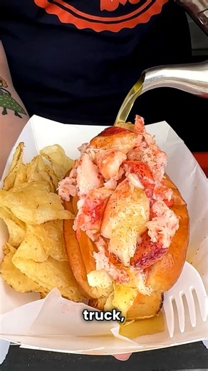 273K views · 3.9K reactions | Trying some of the best lobster rolls at the renowned Bite into Maine food truck! #LobsterRolls #BiteIntoMaine #FoodTruck #SeafoodLovers #MaineEats #FoodieFinds #BestLobsterRolls #GourmetSeafood #SeafoodAdventure #DeliciousBites #reel #reels #foodreel #foodreels | Strictly Dumpling | Facebook