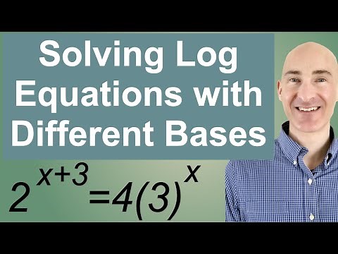 Solving (Challenging) Log Equations Different Bases