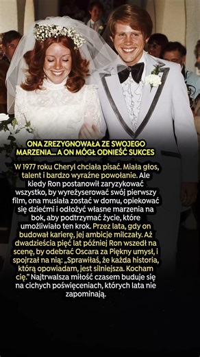 Ona zrezygnowała ze swojego marzenia… a on mógł odnieść sukces