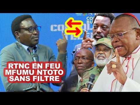 RTNC ON FIRE: MFUMU NTOTO UNFILTERED, NANGA APOLOGIZES… KABILA AND CENCO IN TURMOIL?