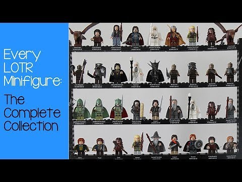 Every Lord Of The Rings Lego Minifigure: The Complete Collection!