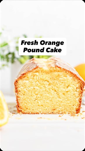 Bring a little bit of sunshine to your dessert table this winter with my orange pound cake recipe! It’s got orange zest in the batter and an orange glaze on top, super yum! ⁠ ⁠ 🔗: Find the full recipe at the link in my bio (@the.practical.kitchen) or on ThePracticalKitchen.com!⁠ ⁠ https://thepracticalkitchen.com/orange-pound-cake/ | The Practical Kitchen