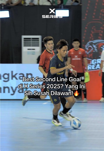 One shoot, one goal⚽️ Jarak? Bukan Masalah. Banyak gol second line lahir di X Series 2025! Menurut kalian, gol nomor berapa paling gokil? Jangan sampai kelewatan, datang dan rasain langsung panasnya X Series 2!🔥 #gamewithoutlimits #xseries #xseries2 #futsal #goal