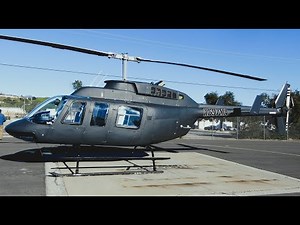 Bell 206L-3 Start-Up & Takeoff "Epic Sound" Turbine Engine Helicopter N697MA
