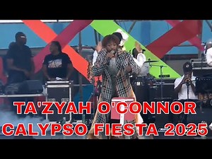 Ta'Zyah O'Connor Kaiso to D World - 2025 Calypso Fiesta Semi -Finals Trinidad Carnival 2025