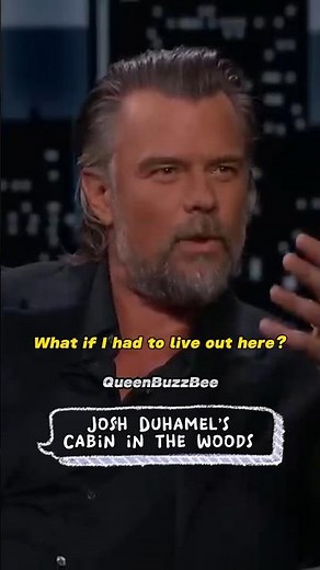 Josh Duhamel Reveals He’s a Doomsday Prepper and Built a Cabin in the Woods! 😲 #JoshDuhamel