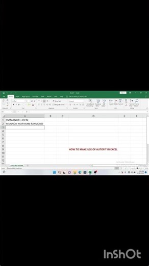 How to autofit columns and rows in Excel (Quick Tutorial)