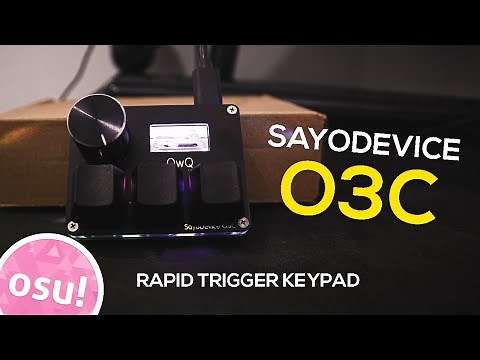 I Tried the SayoDevice O3C, the Wooting Alternative | Rapid Trigger Keypad Review
