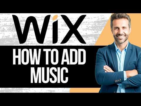 How To Add Music To Wix Website
