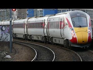 Trains at Manors Station