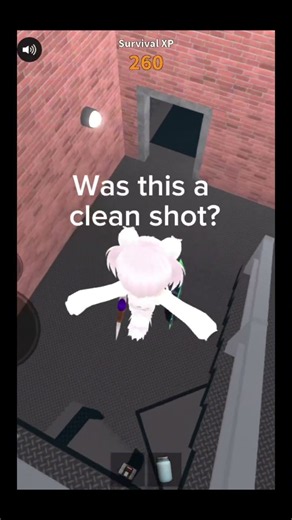 Was the is a clean shot??? #mm2 #fyp #cleanshots #meme #roblox