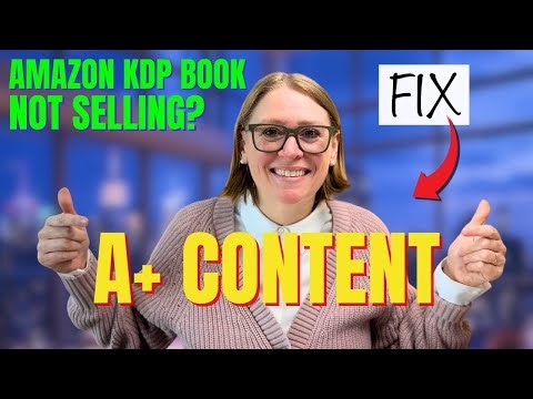 How to Create A+ Content Design Canva for Your Amazon KDP Book Listing