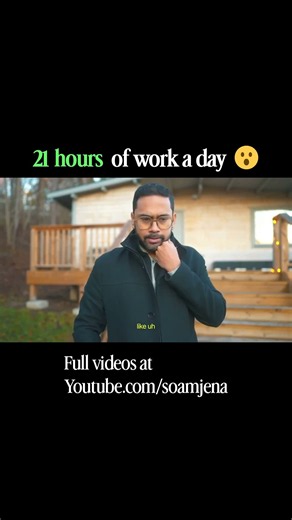 He Worked 21 Hours a Day and Regrets It Completely