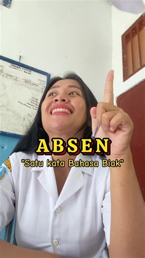 Absen dengan Bahasa Biak: Pelajaran Menarik Anak Pulau