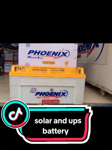 Phoenix UGS250 old battery replacement available in faisalabad city #fypシ #viralvideo