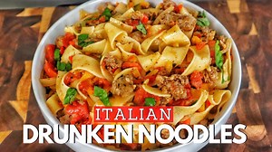 BEST Drunken Noodles Recipe