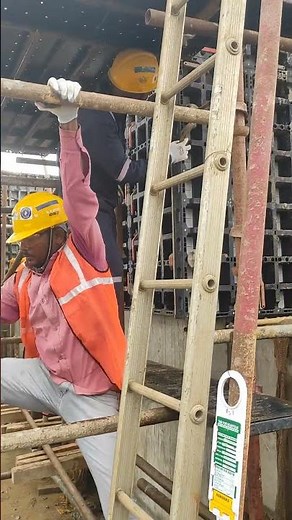 Workman Doing Unsafe Work at Construction Site | Immediate Stop & Safety Coaching