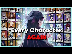 I 90'd Every Genshin Character... AGAIN.