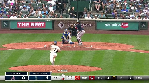 Austin Riley pega su jonrón 36