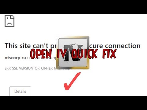 How to download Open IV (Quick Fix)