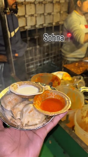 ~ on Instagram: "Sohna best momos😋 for more reel follow our account 🧿#instagood #foodie #foodblogger #viralvideos #lovequotes #trendindaudio #instadaily #car #love #momose #bestqualityproducts⬆️✅"