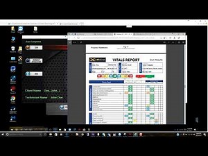 AO Scan Digital Body Analyzer Training - 1.5 - Vitals Report - Collagen to Kidney Function
