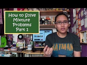 Mixture Problems Part 1 - Basic Concept - Civil Service Exam Review