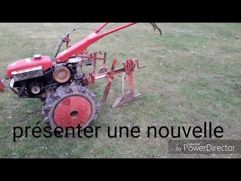 Présentation du motoculteur