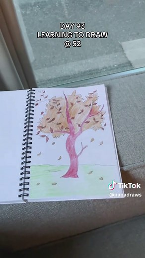 Drawing the Fall Season in New Zealand