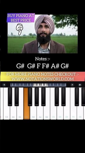 Phir Se Piano Tutorial + Notes | Dhurandhar 2 | #pianonotes #pianotutorial #pianolesson #arijitsingh