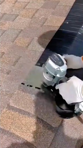 Precision Gutter Guard Installation Using a Specialized Roofing Tool