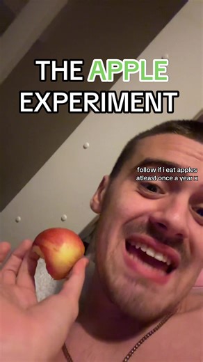 The Apple Experiment 🍎 #apple #experiment #fyp #viral #trending